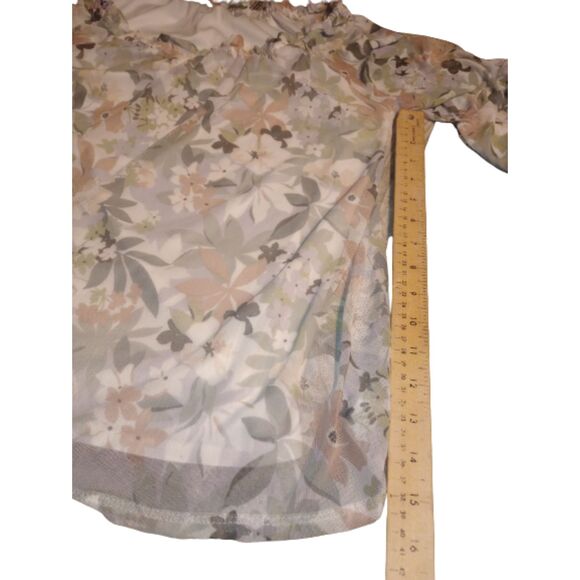 Apt. 9 Women's Size Large Floral Blouse - Picture 4 of 7